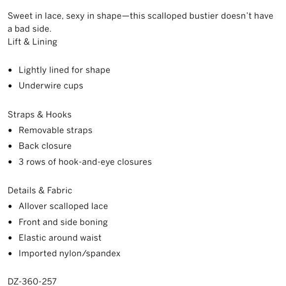 ⬇️ VS Floral Satin Longline Bustier Bra! - Picture 8 of 8